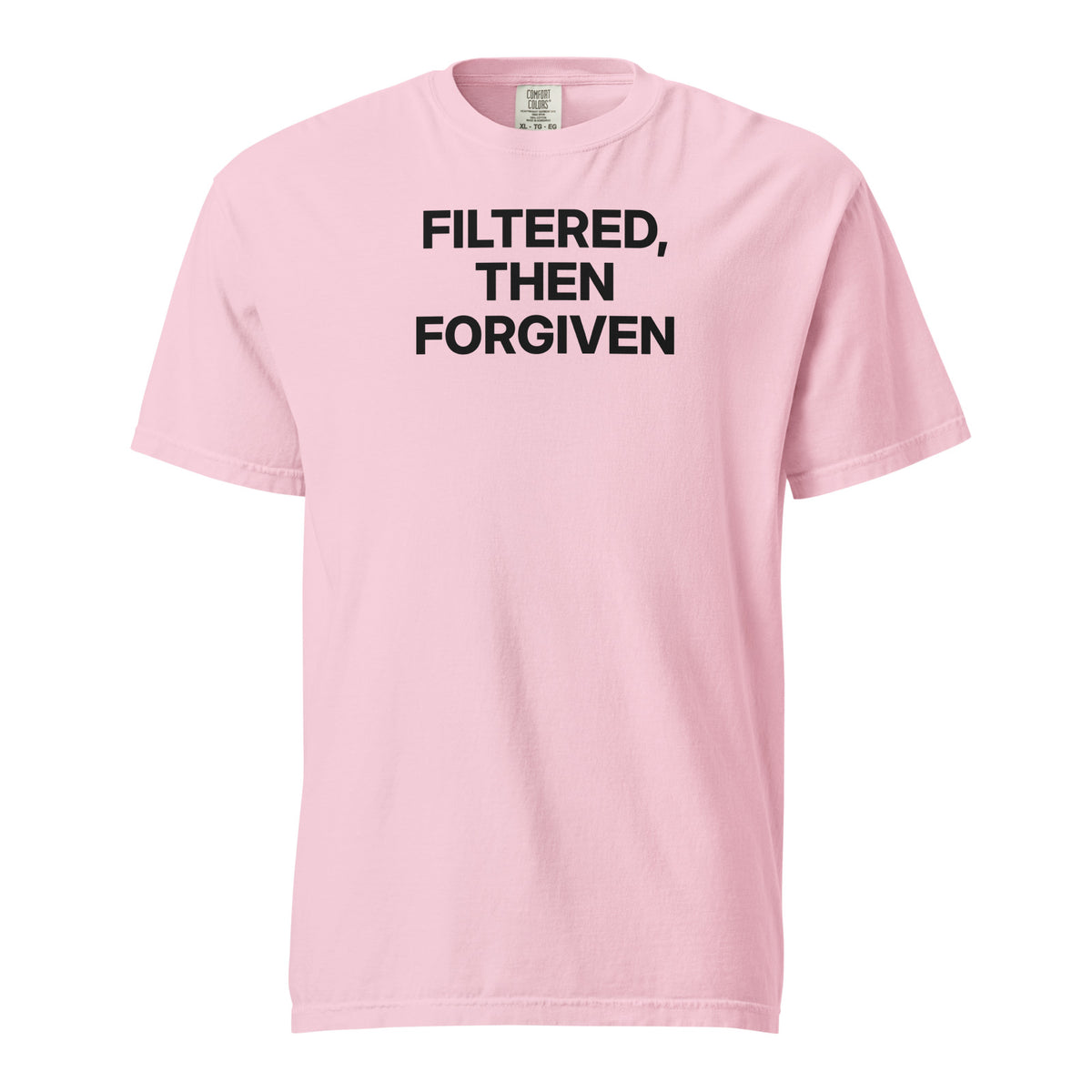 Filtered Then Forgiven Tee in Blossom